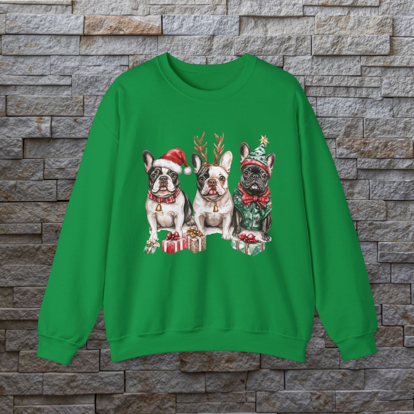 Jolly Frenchie Heavy Blend™ Crewneck Sweatshirt