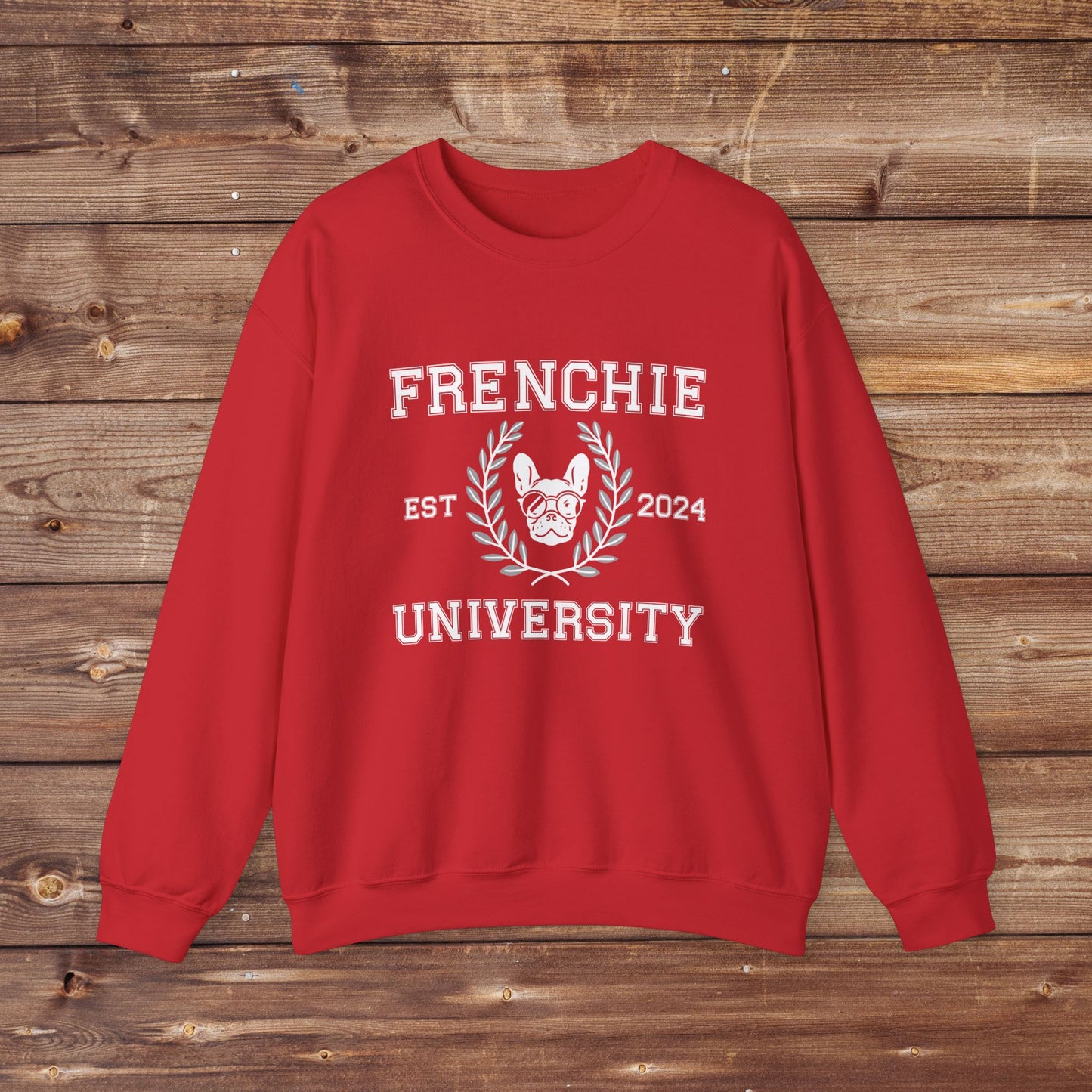 Frenchie University Unisex Heavy Blend™ Crewneck Sweatshirt