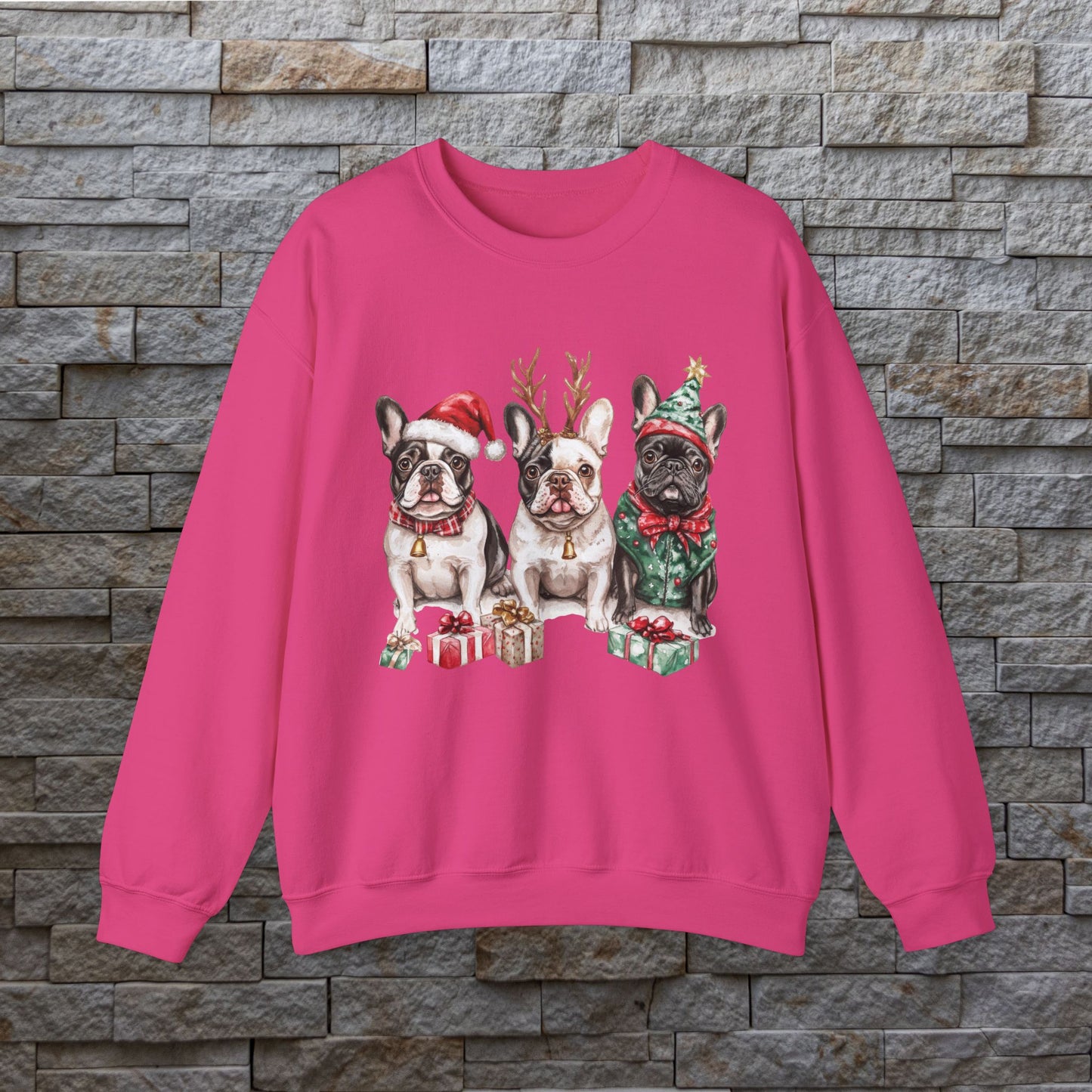 Jolly Frenchie Heavy Blend™ Crewneck Sweatshirt