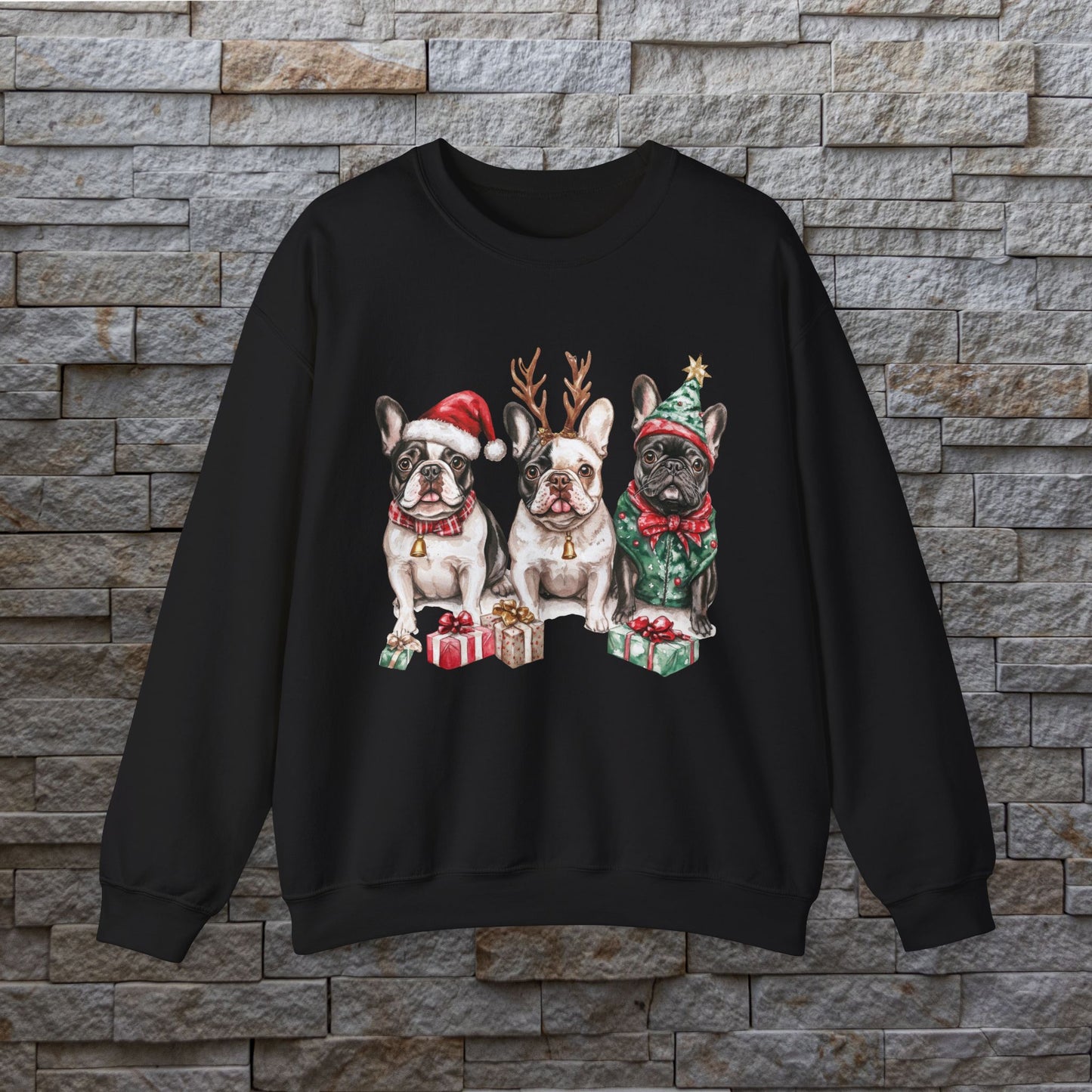 Jolly Frenchie Heavy Blend™ Crewneck Sweatshirt