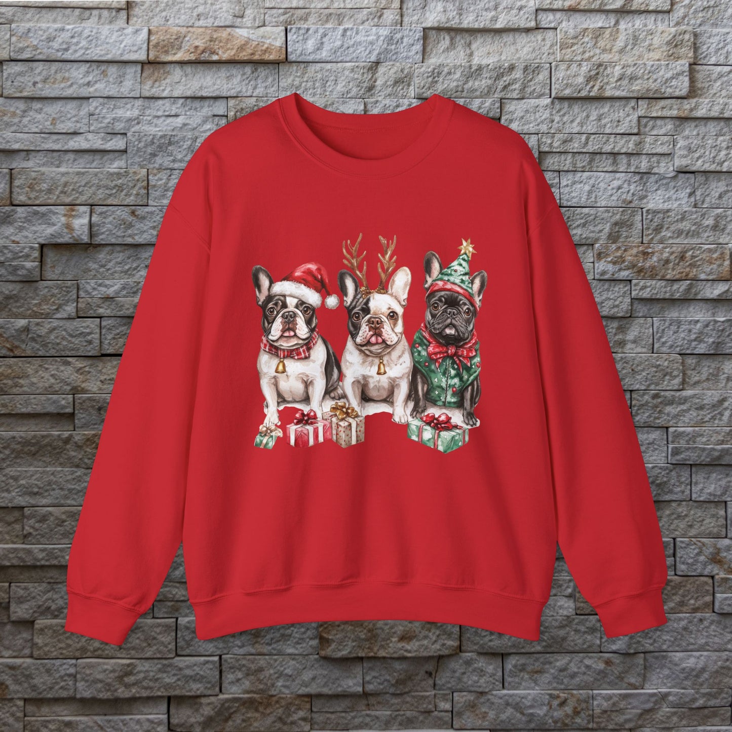 Jolly Frenchie Heavy Blend™ Crewneck Sweatshirt