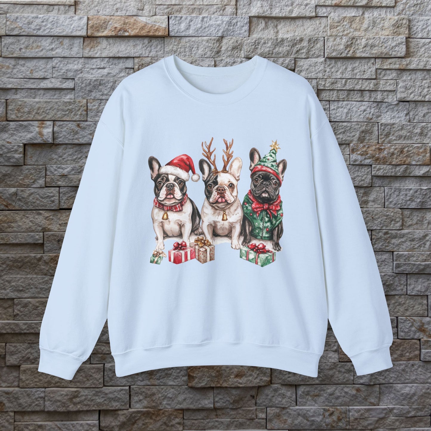 Jolly Frenchie Heavy Blend™ Crewneck Sweatshirt