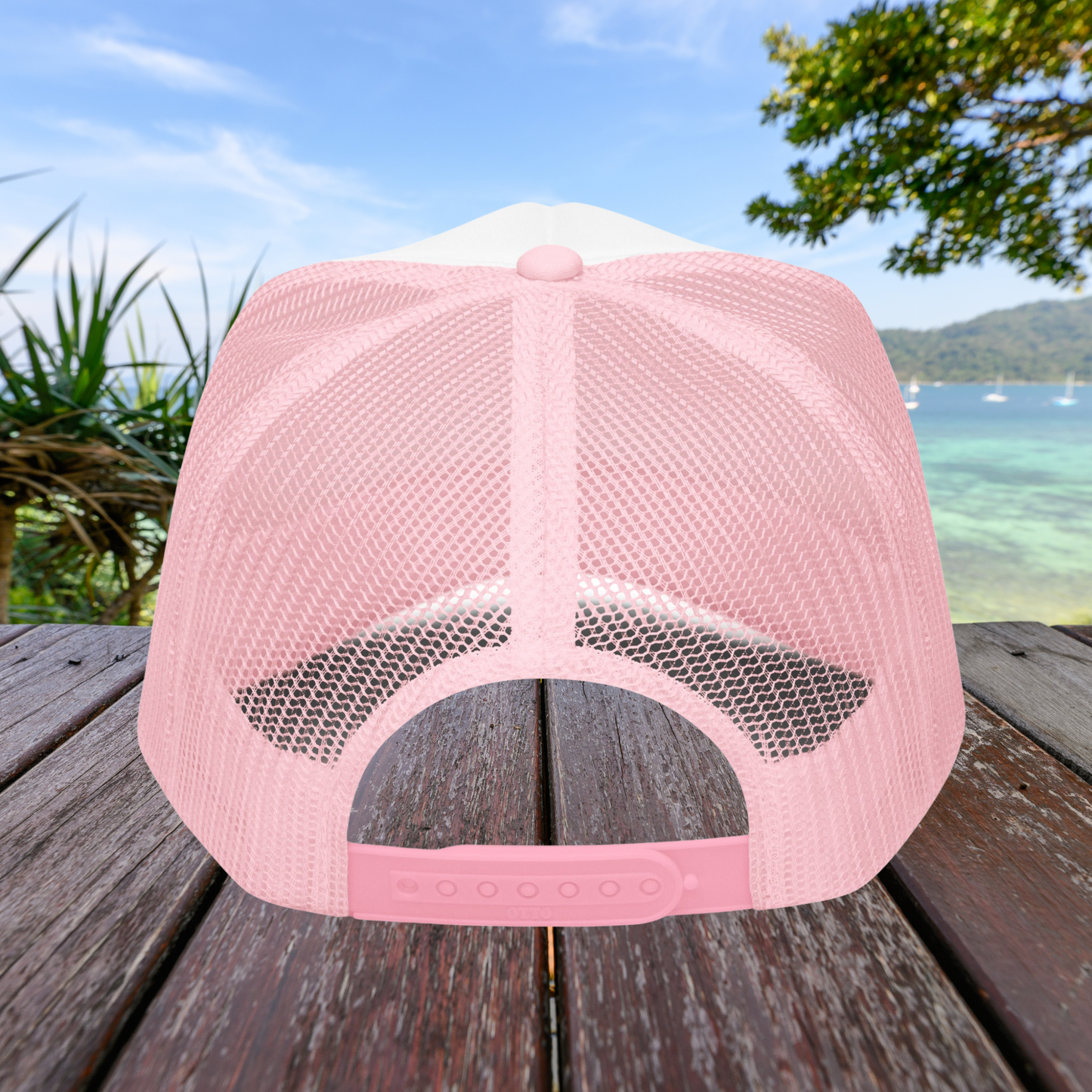Frenchie Girl Foam trucker hat