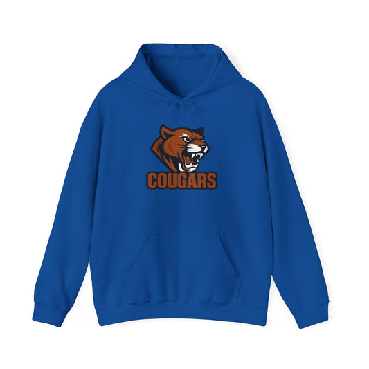 Cougars Unisex Hooded Sweatshirt - Perfect for Sports Events, Gift for Fans, Comfortable Casual Wear, School Spirit, Cozy Attire