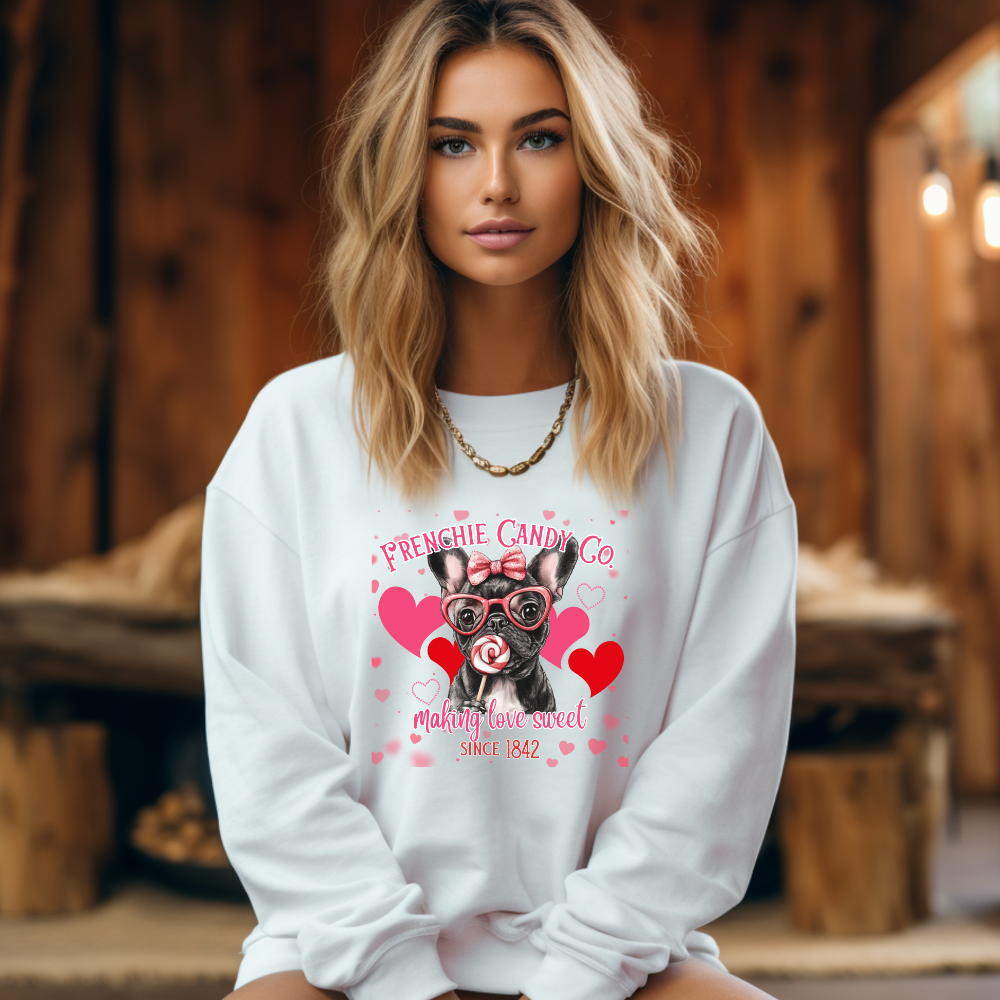 Frenchie Candy Co. Unisex Heavy Blend™ Crewneck Sweatshirt