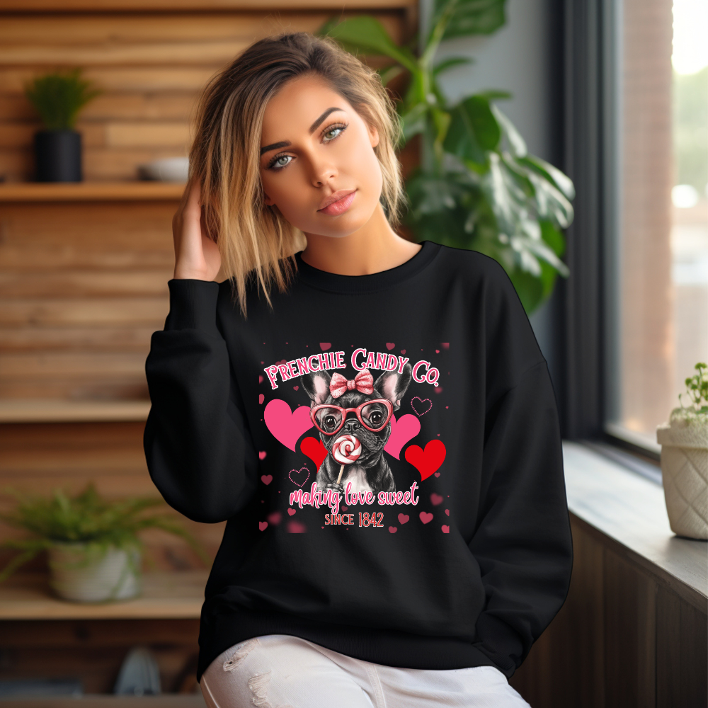 Frenchie Candy Co. Unisex Heavy Blend™ Crewneck Sweatshirt
