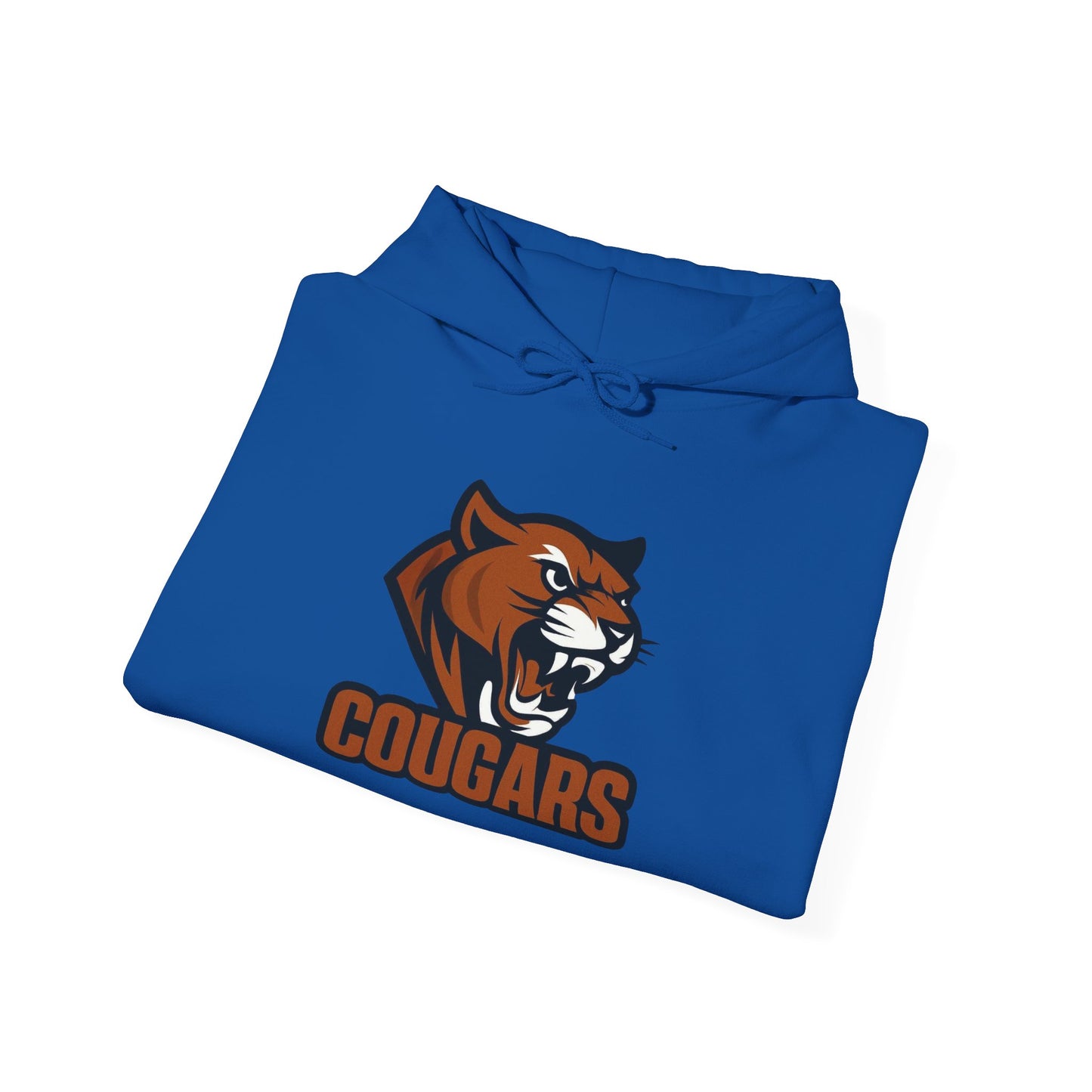 Cougars Unisex Hooded Sweatshirt - Perfect for Sports Events, Gift for Fans, Comfortable Casual Wear, School Spirit, Cozy Attire