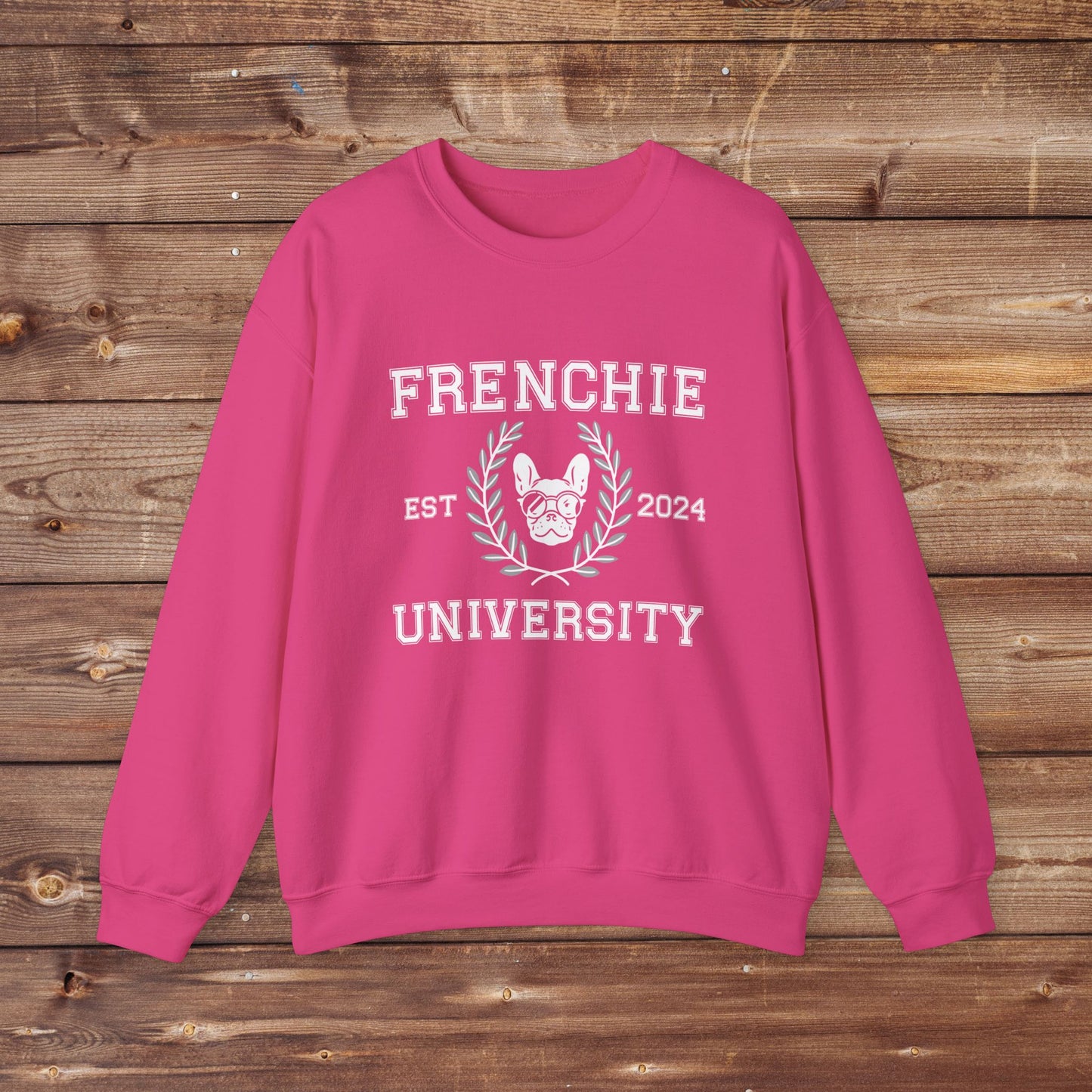 Frenchie University Unisex Heavy Blend™ Crewneck Sweatshirt