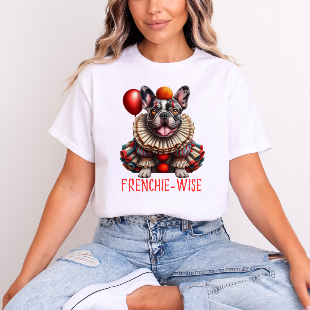 Frenchie-Wise Unisex Softstyle T-Shirt