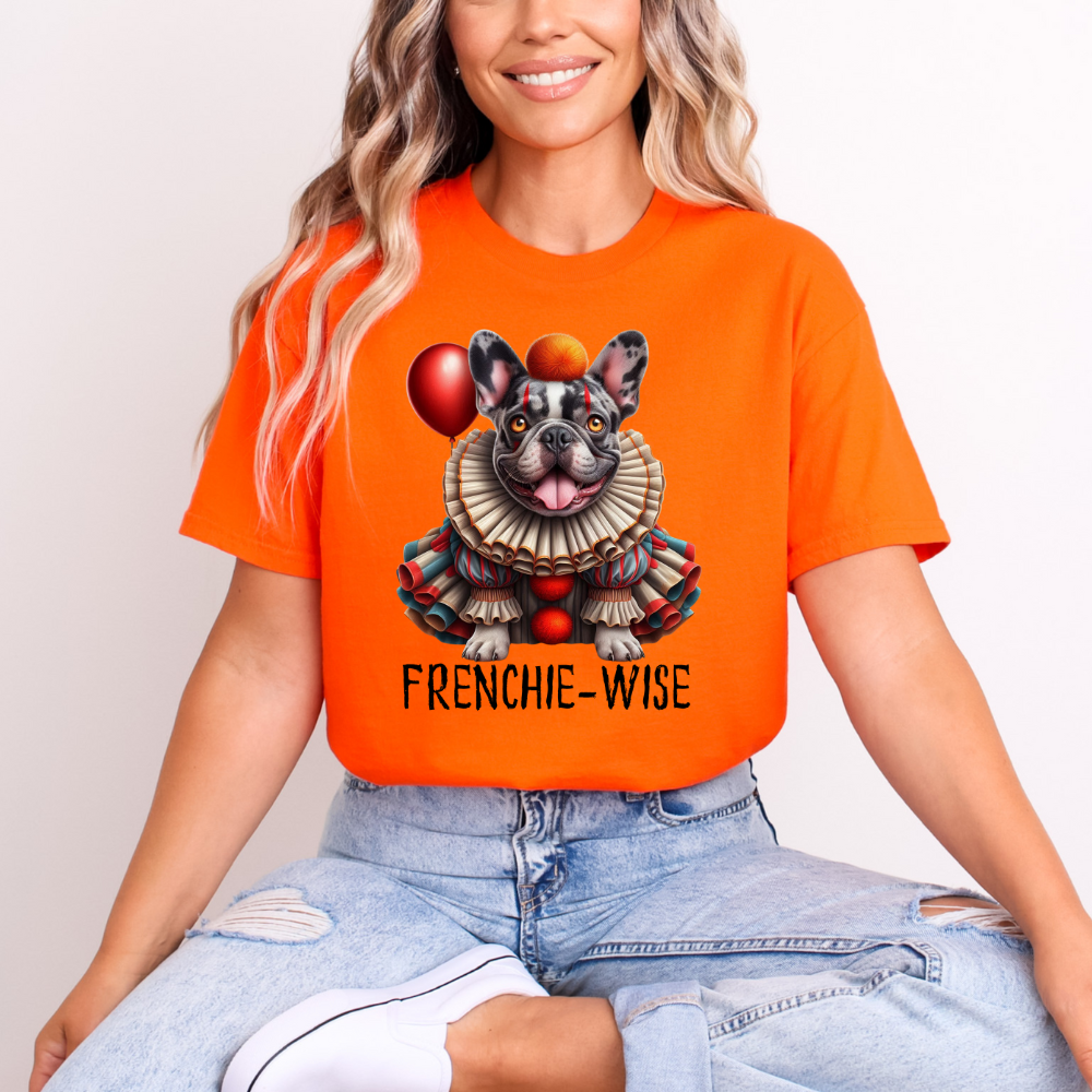 Frenchie-Wise Unisex Softstyle T-Shirt