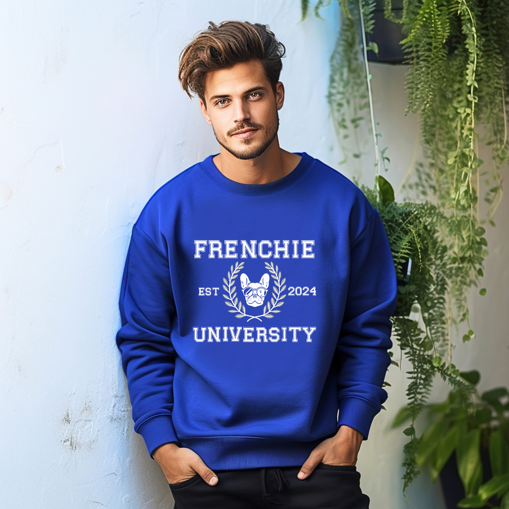 Frenchie University Unisex Heavy Blend™ Crewneck Sweatshirt