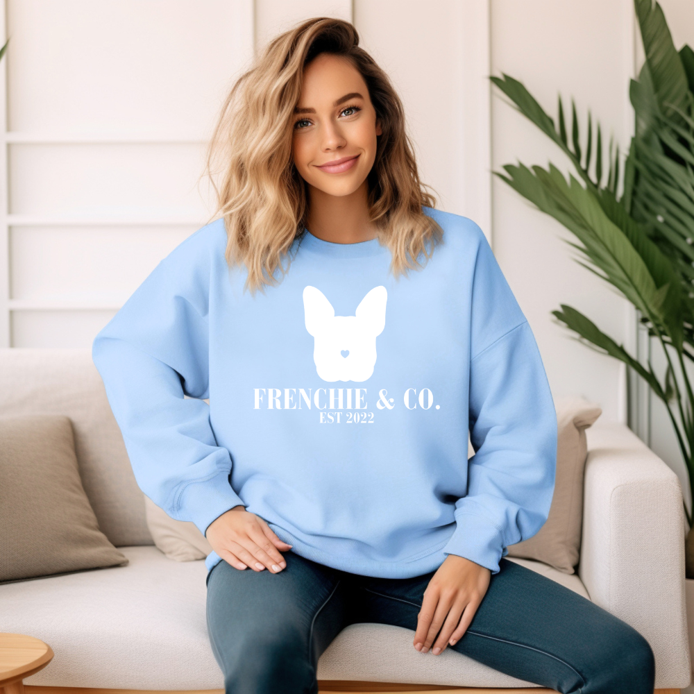Frenchie & Co. Unisex Heavy Blend™ Crewneck Sweatshirt