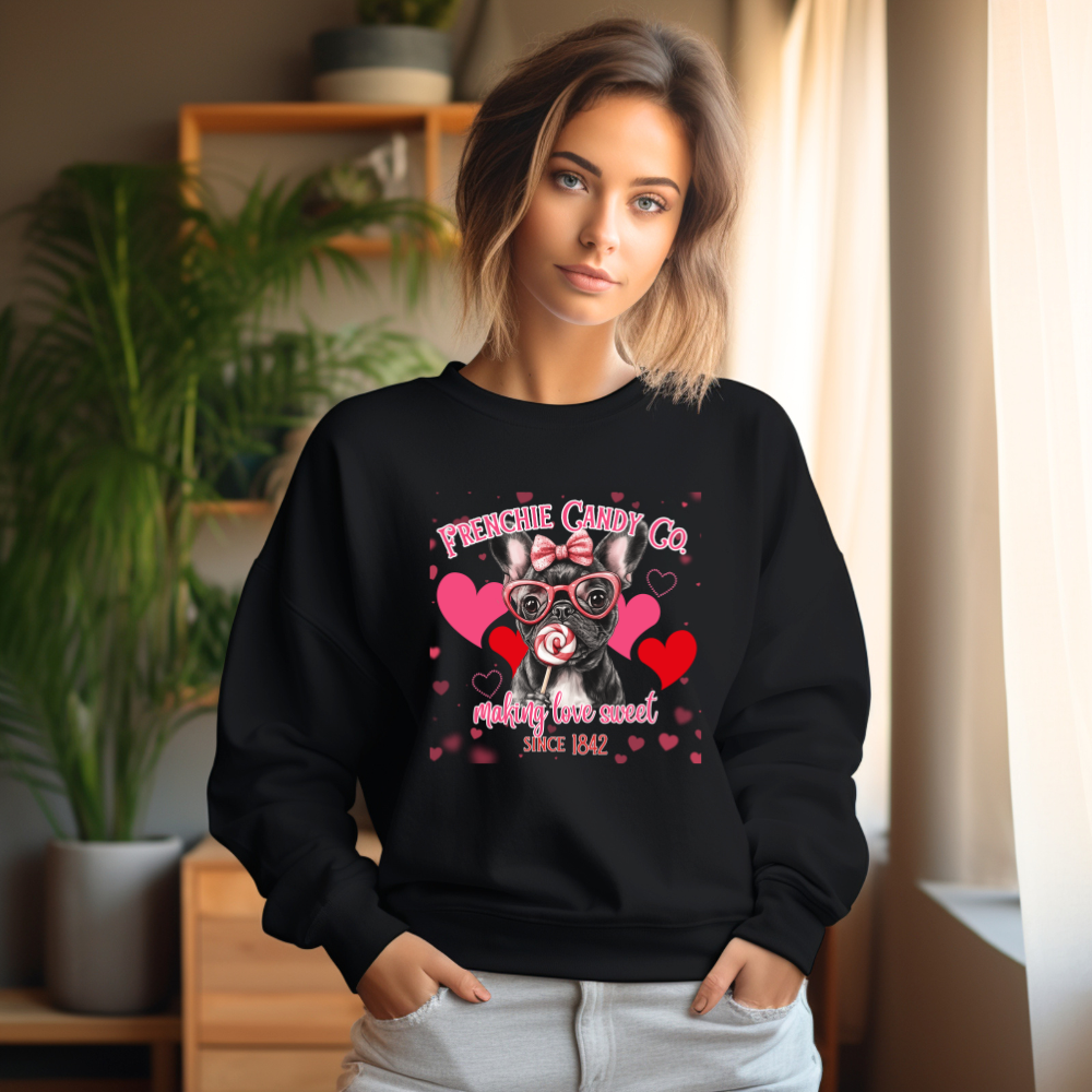 Frenchie Candy Co. Unisex Heavy Blend™ Crewneck Sweatshirt