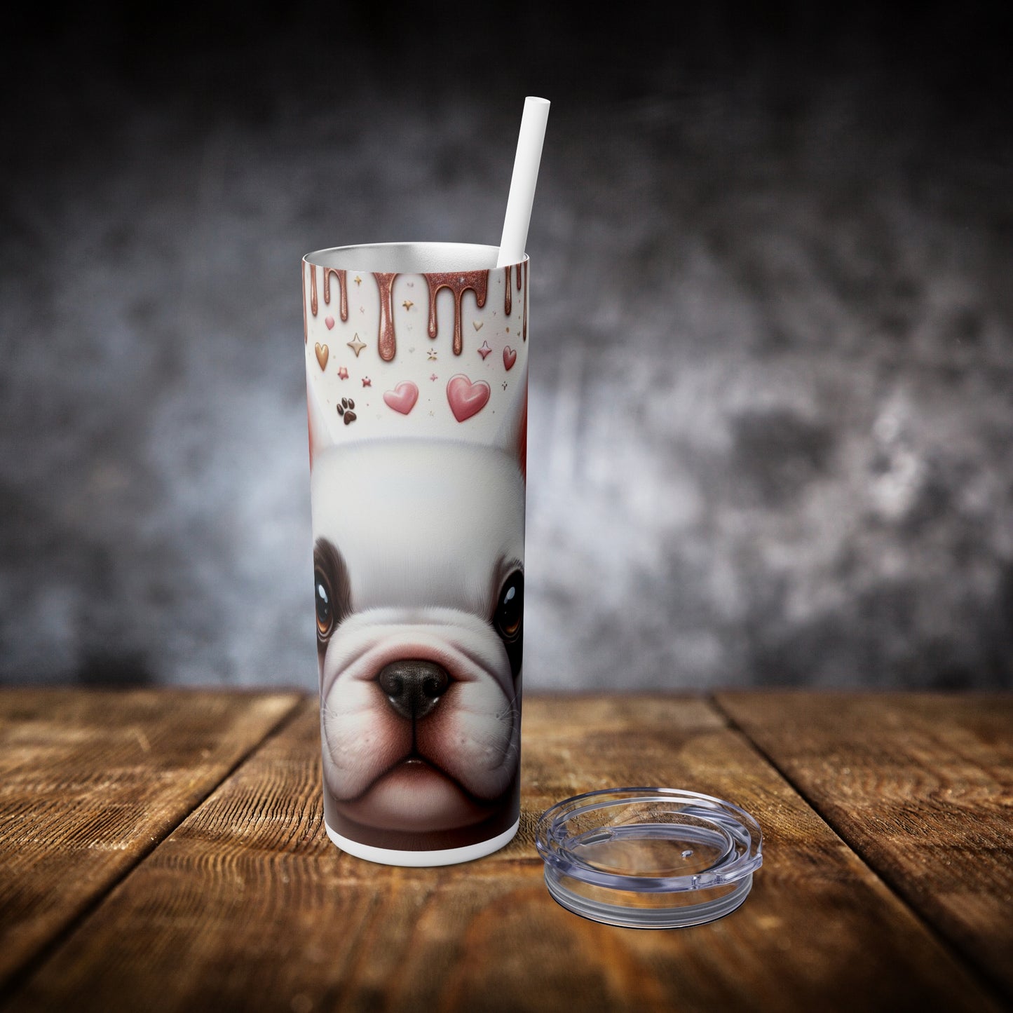 MAC-Skinny Tumbler with Straw, 20oz