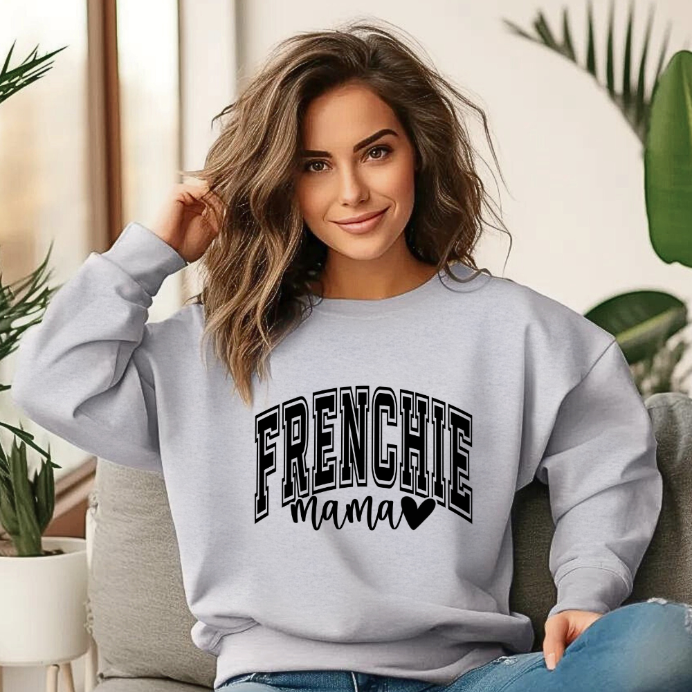 Frenchie Mama - Unisex Heavy Blend™ Crewneck Sweatshirt